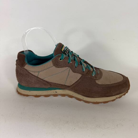 L.L. Bean Katahdin Hiking Sneakers Women's 9 Brown Suede Lace-Up Low Top Classic - Picture 3 of 10